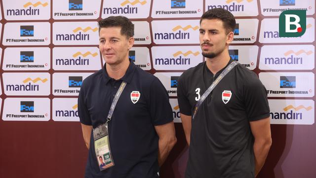 Konferensi Pers Timnas Indonesia Vs Irak