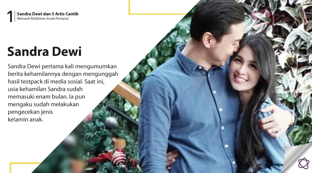 Sandra Dewi dan 5 Artis Cantik Menanti Kelahiran Anak Pertama. (Foto: Instagram/sandradewi88, Desain: Nurman Abdul Hakim/Bintang.com)