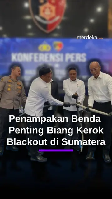 Polisi Perlihatkan Benda Penting ini Biang Kerok Mati Listrik 'Blackout' Sumatera
