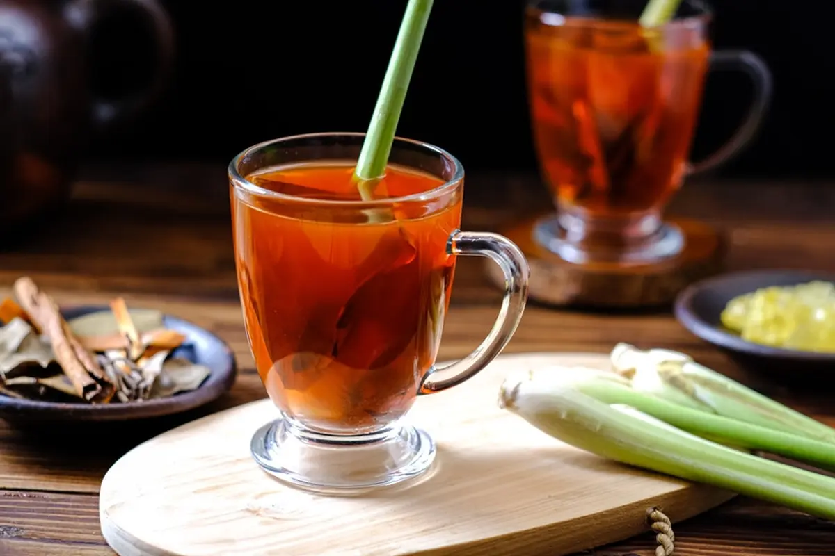 minuman tardisional wedang jahe serai