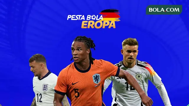 Euro 2024 - Bek Kiri Terbaik Matchday 1 Euro 2024: Kieran Trippier. Maximilian Mittelstädt