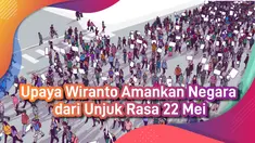 Upaya Wiranto Amankan Negara dari Unjuk Rasa 22 Mei