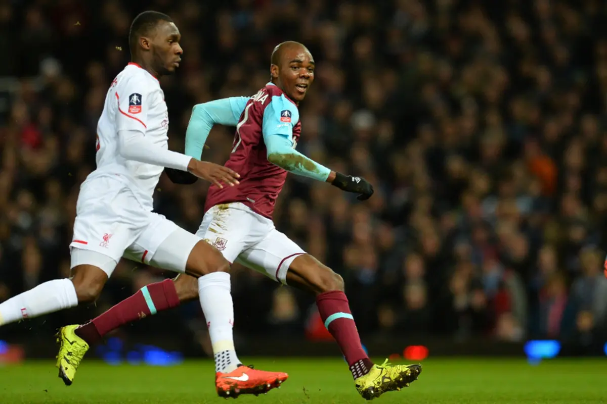 West Ham United vs Liverpool. 