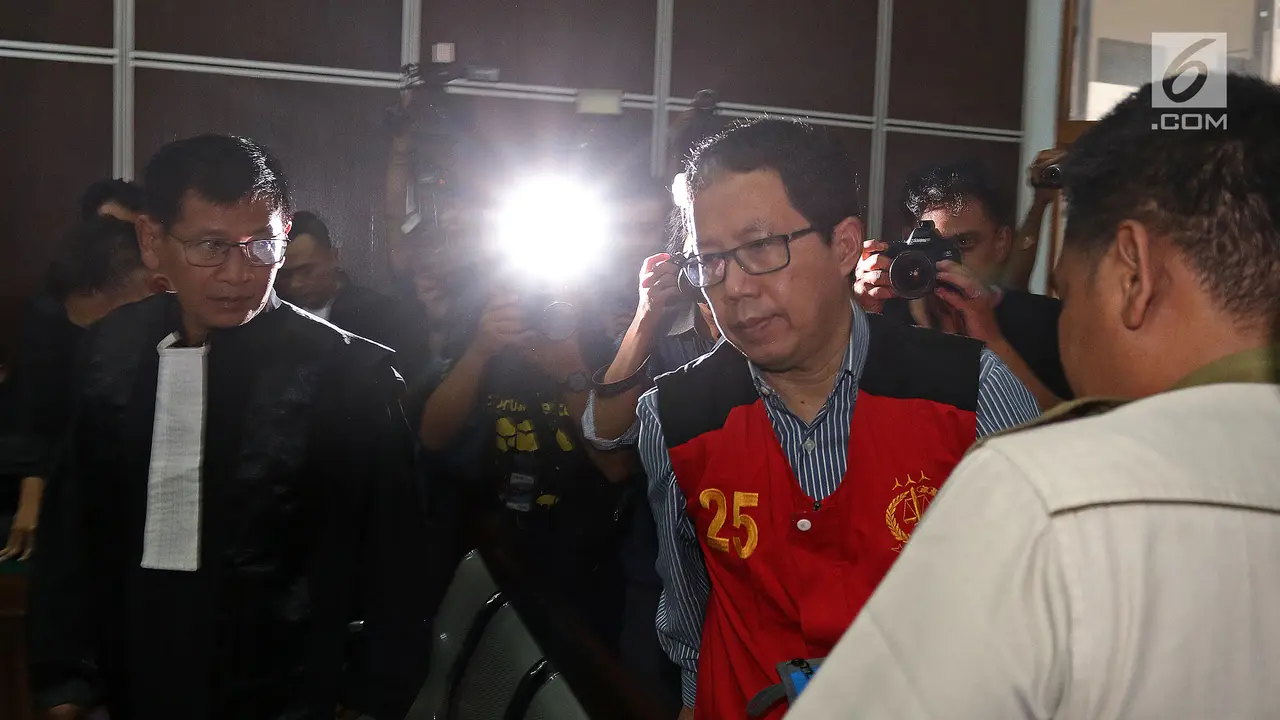JPU Tuntut Joko Driyono 2 Tahun 6 Bulan Penjara