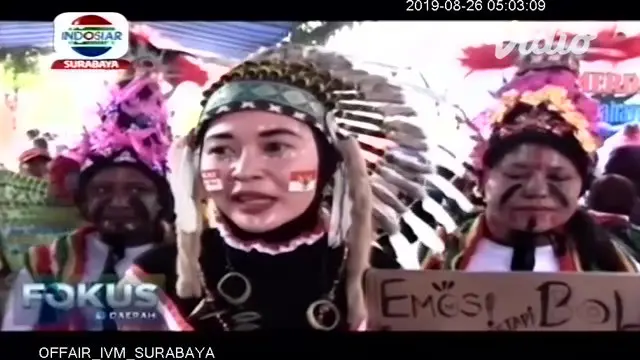 Guna meredam situasi yang panas akibat adanya masalah rasis di Kota Surabaya beberapa waktu lalu, sejumlah masyarakat ikut andil menyuarakan tema Bhinneka Tunggal Ika.