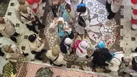 Haru Jemaah Haji Indonesia Akhirnya Tiba di Makkah