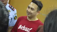 Keluar Penjara,  Augie Fantinus Ucapkan Terima Kasih Kepada Penghuni Rutan