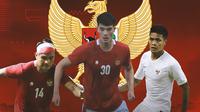 Dari total 12 bek yang dibawa Shin Tae-yong menuju Piala AFF 2020, telah mengerucut 4 nama yang diprediksi menjadi pilihan utama untuk mengawal pertahanan Timnas Indonesia. Dari pilihan tersebut, terjadi kombinasi antara pemain muda dan tua di dalamnya. (Bola.com/Adreanus Titus)