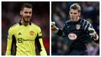 Sebagai dua klub besar di Eropa, Manchester United dan Atletico Madrid pernah diperkuat beberapa pemain hebat di masanya. Bahkan, ada 5 pemain yang pernah memperkuat keduanya dan menyisakan David De Gea hingga musim ini. Siapa saja pemain lainnya? Yuk disimak. (Kolase AFP)