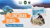 Peluncuran buku bertajuk "Penyu dan Paloh: Perjalanan Konservasi di Ekor Borneo". (Tangkapan Layar Zoom)