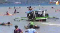 [VIDEO] Ramainya Pasir Putih Lampung dan Kuta Bali
