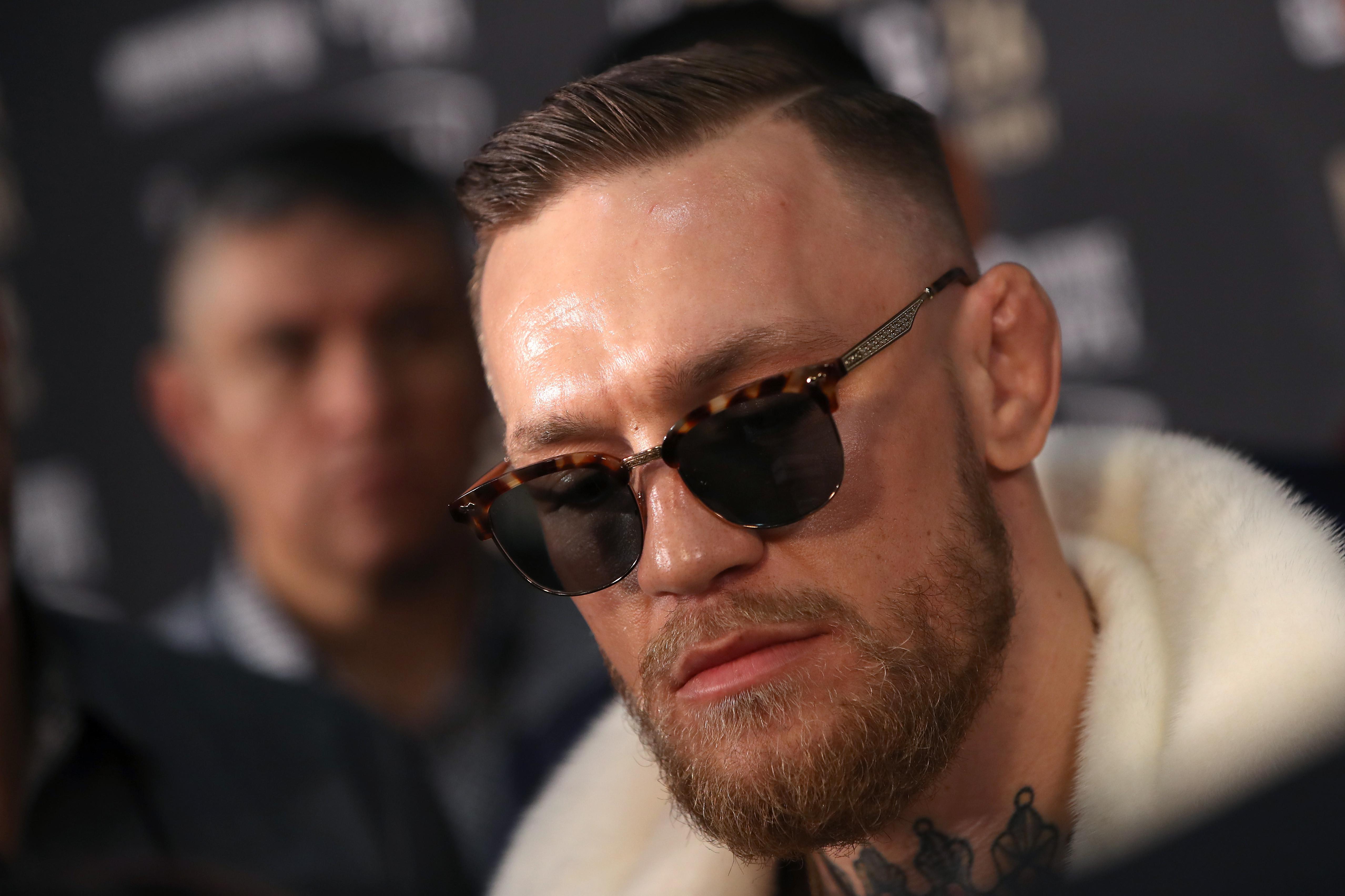 Conor McGregor merasa tidak puas dengan tinju. (AFP/Mike Lawrie)