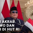 Intip Momen Prabowo Diapit Jokowi dan Gibran saat Upacara HUT RI di Istana