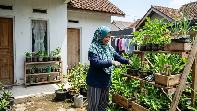 Kebun Rempah Lengkap untuk Stok Dapur