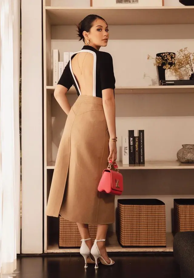 Kenakan outfit backless, 6 penampilan Alyssa Daguise kekasih Al Ghazali ini bikin susah kedip