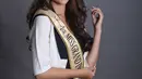 Runner up 1 Miss Grand Indonesia 2019 Cindy Yuliani berpose di Kantor KLY, Jakarta, Selasa (3/9/2019). Wanita kelahiran 13 Juli 1999 ini mulai terjun ke kontes kecantikan saat mengikuti ajang Jegeg Undiknas 2017. (Liputan6.com/Herman Zakharia)