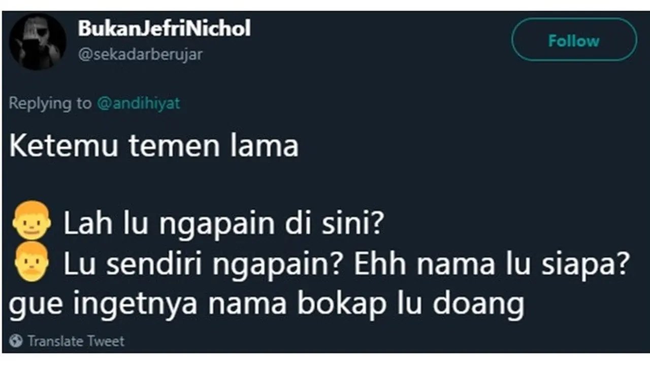 5 Curhatan Netizen Saat Bertemu Teman Lama Ini Kocak Abis