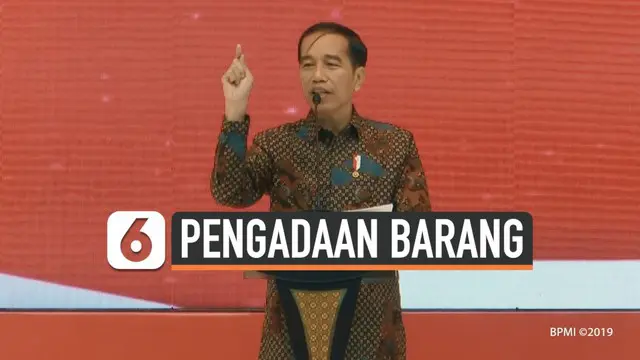 Presiden Joko Widodo (Jokowi) menegaskan jika kebijakan pengadaan barang dan jasa pemerintah tak hanya berbicara soal kemudahan sistem pengadaan dan peningkatan transparansi semata.