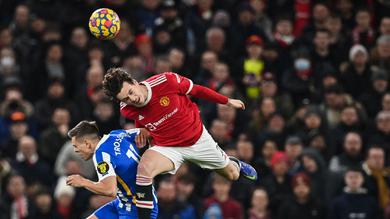 Victor Lindelof sudah menjadi bagian dari skuat Manchester United sejak 2017 silam. Ia didatangkan dari Benfica dengan mahar sebesar 35 juta euro. Semusim dari debutnya, Lindelof berhasil menjadi pemain andalan Setan Merah, terutama di lini pertahanan. Saat ini, pria berjuluk The Iceman tersebut tengah didera cedera sehingga belum tampil di Liga Inggris musim 2022/2023. (AFP/Paul Ellis)