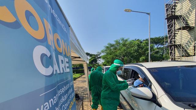 Bantu Tangani Corona Pengembang Ini Selenggarakan Rapid Test Drive Thru Bisnis Liputan6 Com