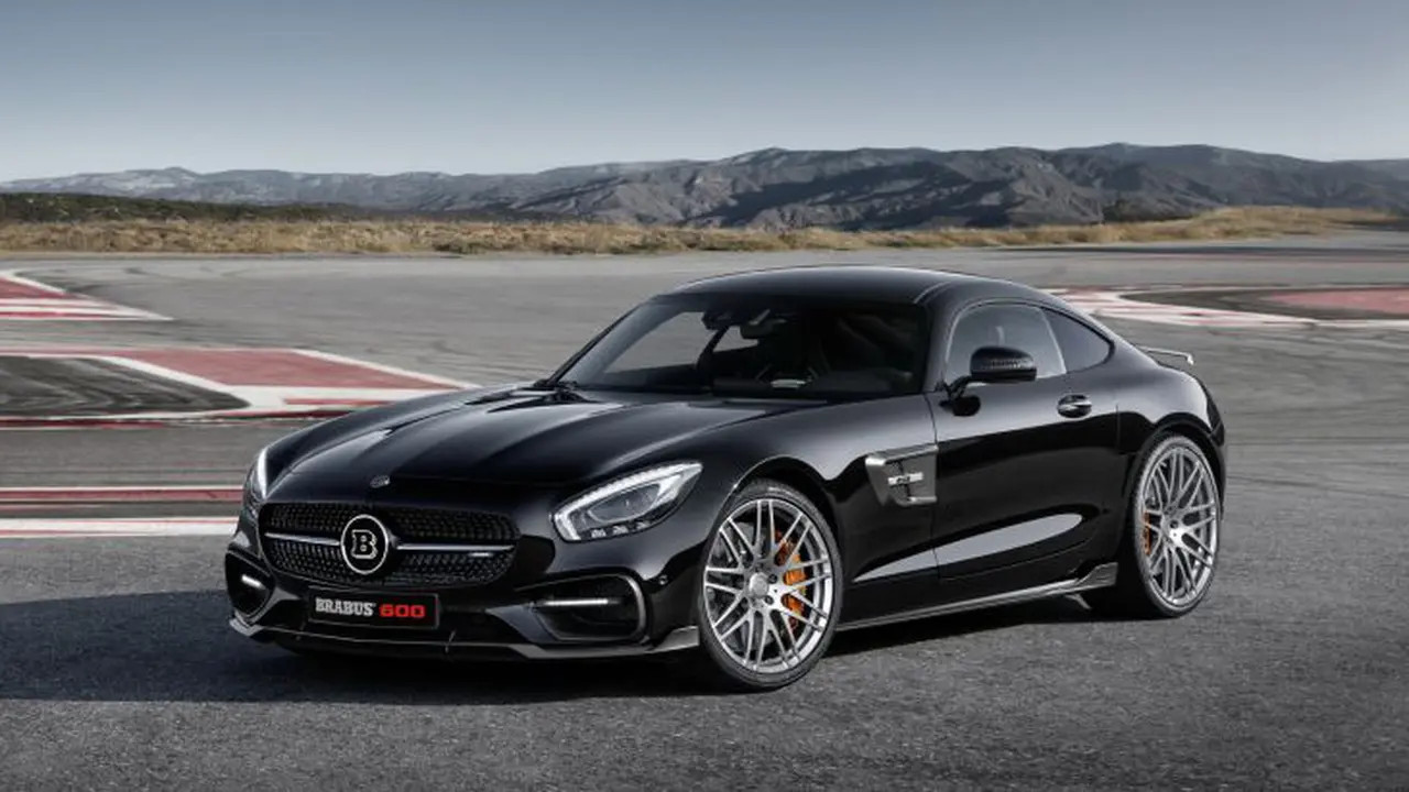 Brabus Bikin Mercedes Benz AMG GT S Makin Buas