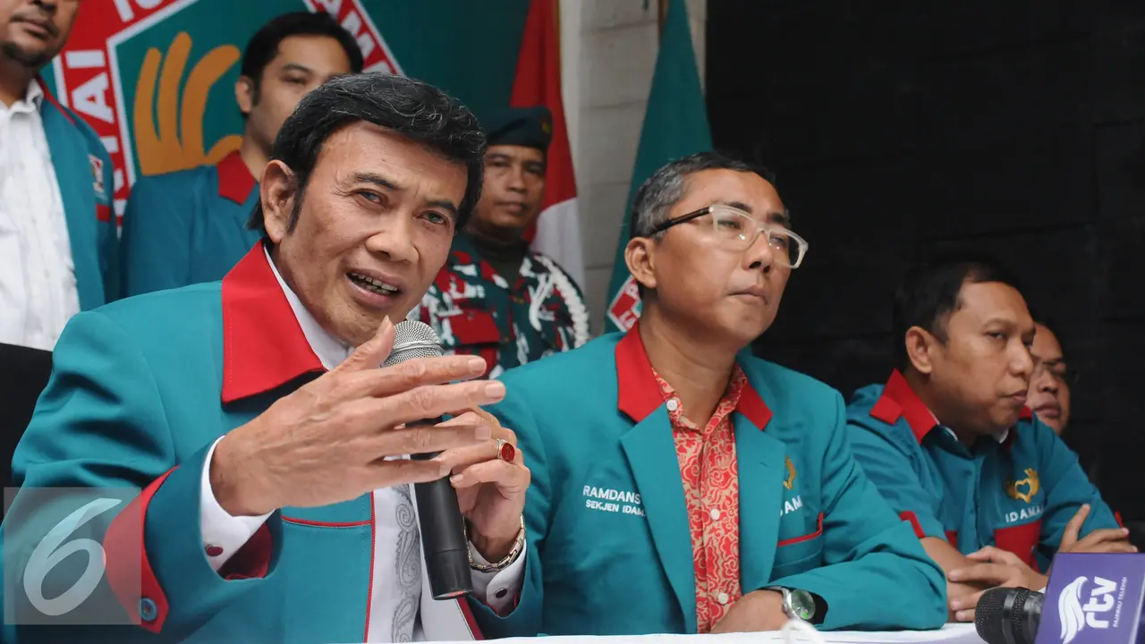 20161009- Partai Idaman Tidak Lolos Verifikasi-Rhoma Irama-Jakarta- Helmi Fithriansyah