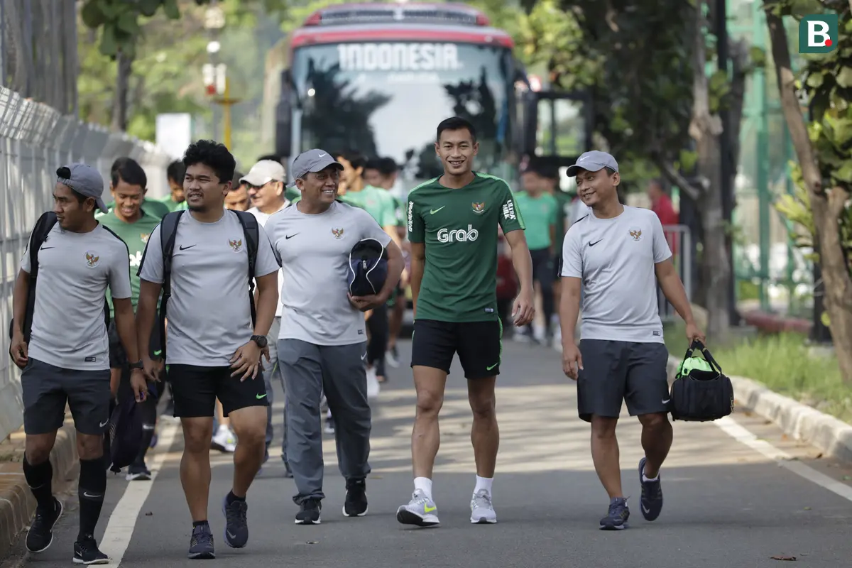 Latihan Timnas Indonesia
