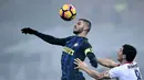 Inter Milan menang 2-0 atas Genoa pada laga pekan ke-16 Serie A di Giuseppe Meazza, Minggu (11/12/2016). Sepasang gol Inter dicetak Marcelo Brozovic menit ke-38 dan 69. (AFP/Filippo Monteforte)