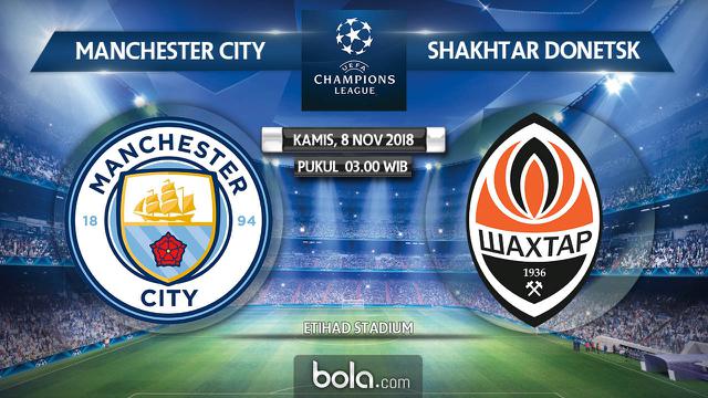 Manchester City Vs Shakhtar Donetsk