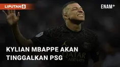 Kylian Mbappe telah memutuskan untuk meninggalkan PSG. Dia sudah memastikan akan bergabung dengan Real Madrid
