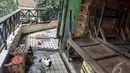 Kotor dan tak terawat adalah gambaran umum pasar slipi saat ini, Jakarta, Selasa (7/10/2014) (Liputan6.com/Faizal Fanani)