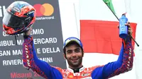 Apakah Danilo Petrucci bakal tergusur dari Pramac Ducati di MotoGP 2019? (Marco BERTORELLO / AFP)