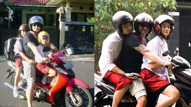 6 Potret Masa Kecil Vs Masa Kini Bryan dan Megan Domani, Kompak Sedari Dulu