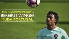 Video aksi Gelson Martins, winger muda Portugal jadi incaran Real Madrid dan Barcelona.