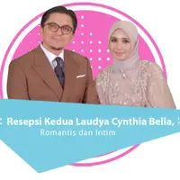 Resepsi Kedua Laudya Cynthia Bella, Romantis dan Intim. (Foto: Instagram/bbb_ind, Desain: Nurman Abdul Hakim/Bintang.com)