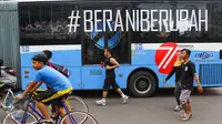 Tarif Bus Transjakarta pada 17 Agustus 2016 Cuma Rp 1.708