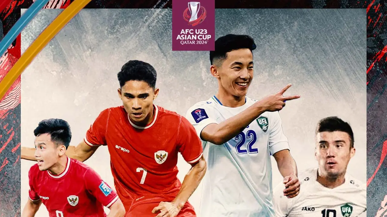 Piala Asia U-23 - Timnas Indonesia Vs Uzbekistan - Duel Pemain: Witan Sulaeman, Marselino Ferdinan Vs Abbosbek Fayzullaev, Khusayin Norchaev