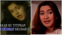 Nafa Urbach di awal kariernya (Foto: Youtube GP Musikpedia dan Multivision Plus)
