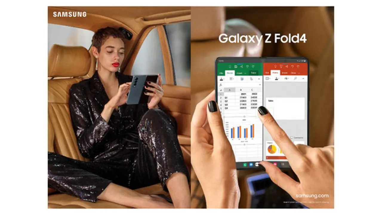 Samsung Galaxy Z Fold4 5G.