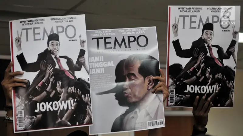 Relawan Jokowi Mania Laporkan Majalah Tempo ke Dewan Pers