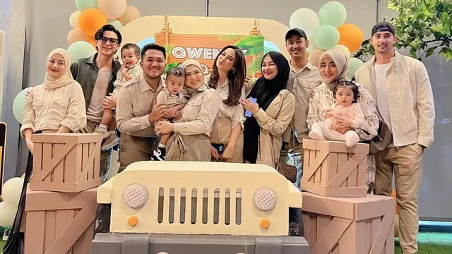 Momen Ultah Qwenzy Anak Kesha Ratuliu, Dimeriahkan Geng Mamayu dan Keluarga