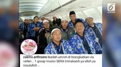 Karier semakin berkibar ternyata tak membuat Via Vallen lupa akan orang yang besarkan namanya. Ia memberangkatkan orkes musik yang setia mengiringi untuk beribadah umroh.