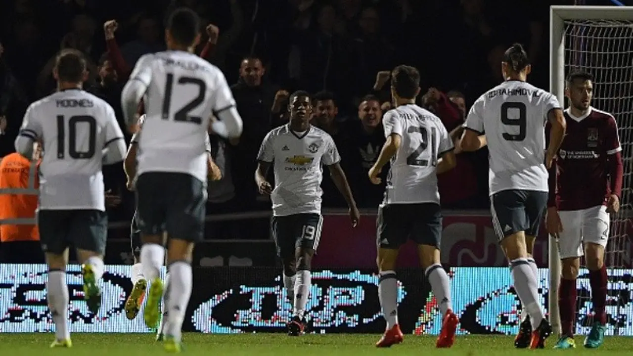 Northampton Town vs Manchester United
