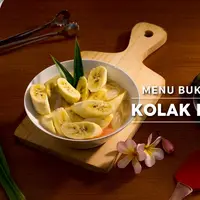 Menu Buka Puasa, Kolak Pisang. (Daniel Kampua/Bintang.com)