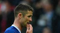 Bek Chelsea asal Inggris, Gary Cahill. (AFP/Oli Scarff)