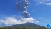 Erupsi Gunung Ili Lewotolok, Lembata, NTT, MInggu (29/11/2020). (Foto: PVMBG)