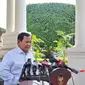 Menteri Pertahanan sekaligus Presiden Terpilih RI periode 2024-2029, Prabowo Subianto di Istana Kepresidenan Jakarta, Kamis (6/6/2024) (Liputan6.com/Lizsa Egaham)