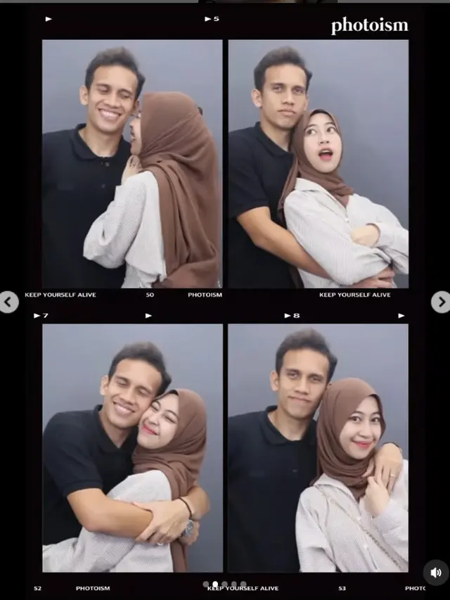 6 Potret Adiba Khanza dan Egy Maulana Photobox, Romantis Rayakan Anniversary