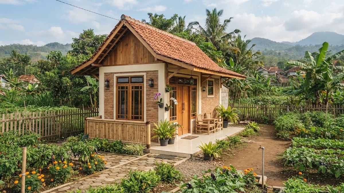 8 Model Rumah di Pinggir Kebun yang Sederhana dan Hemat Biaya, Asri dan Nyaman untuk Slow Living