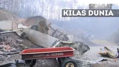 ebakaran Hutan di Amerika Serikat, Atlet American Football Tewas Tertembak, DPR AS Setujui Anggaran Militer, dan Kecelakaan Mobil